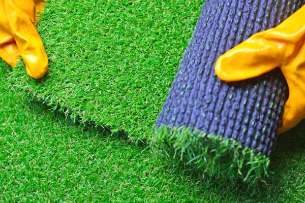 best practices for removing old lines from synthetic turf
