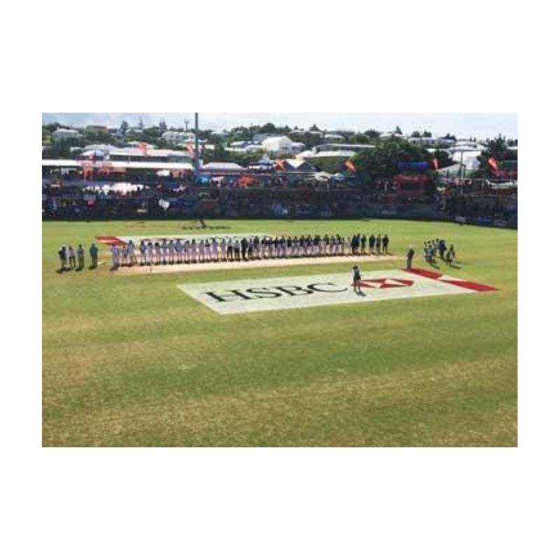 Corporate Logo Stencils And Paint.