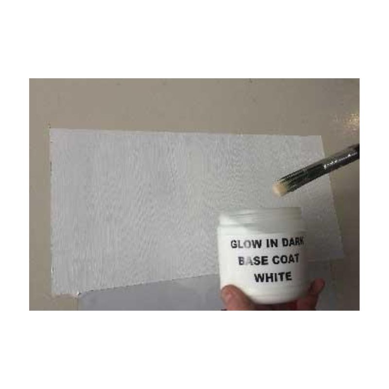 Glow In Dark White Increases The Glow Phosporescent Pigment Effect