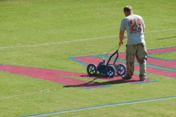 How to Set Up a Field Marking Robot for Perfect Logos