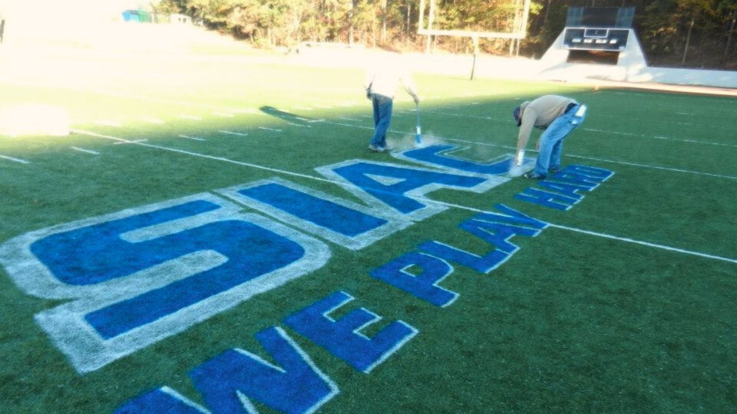 Matching Paint To The Type Of Sports Field