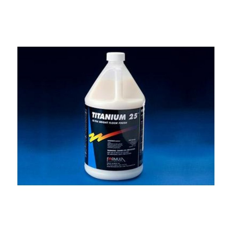 High 25% solids, eco friendly, non toxic for ONE COAT application resulting in a long lasting, wear resistant durable clear floor polish that can easily be buffed and recoated.