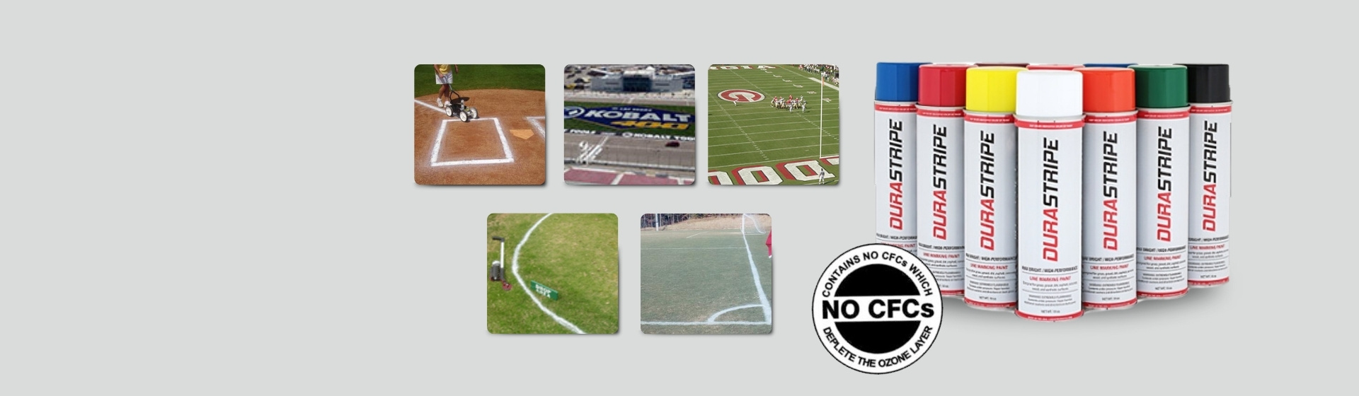 Selection Of Aerosol Marking Sprays And Field Marking Tools