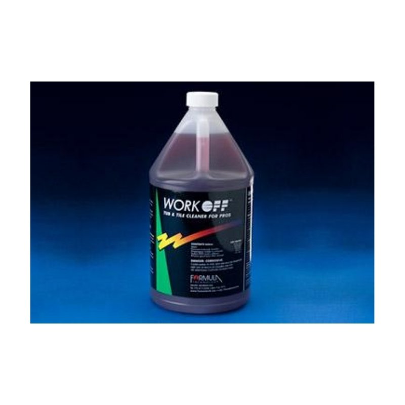 Non Acid scum remover for porcelain, fiberglass, chrome, ceramic tiles.