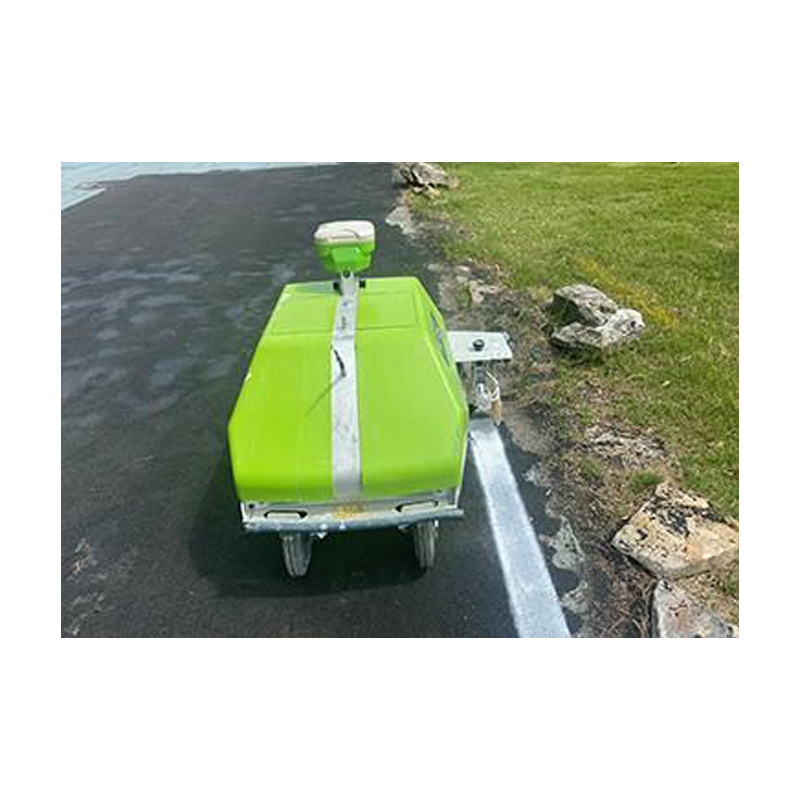 Traffic paint to be used in robots line marking parking lots FJD Turf Tank Tiny mobile robots traffic line striping.