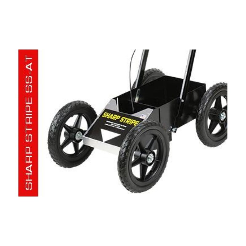 SS AT big wheel aerosol can spray machine to paint lines on athletic fields